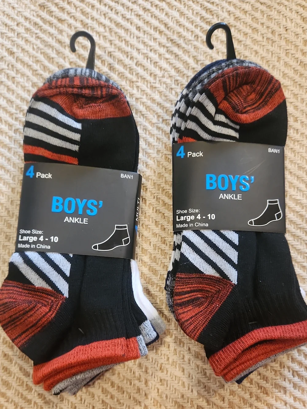 2 Packs Of Ankle Socks